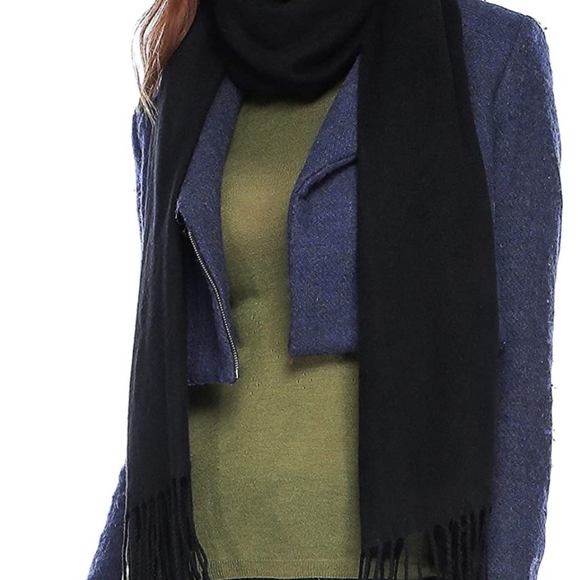 Super Cute Large Pashmina | BLACK ‼️NEW‼️ - Picture 3 of 11